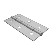 GAFLOF - Cone hole shape/Stainless steel butterfly hinge