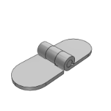 GAFPQW - 焊接蝶形合页-圆角型