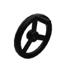 GDALAN - Handwheel-corrugated round rim handwheel-rotary handle type