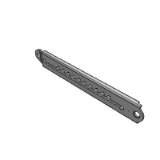 GAFXXE - Adjustable struts - normal door - single point fixed - profile adjustable