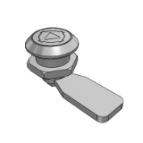 GAAXSFP - Safety cylindrical lock - round lock head