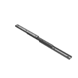 AH3 - Industrial slide rail light load type-made of aluminum alloy- three-stage pull-out type