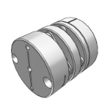 SDWCS-54C/CW - Doupling Disk type Coupling / Staninless Steel Body