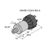 6837001 - Pressure Transmitter, With Voltage Output (3-Wire)