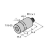 100018476 - Pressure Transmitter, Ratiometric Output (3-Wire)