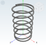 YUY - Compressed Spring¡¤Outer Diameter Reference Stainless Steel Type, Allowable Displacement L¡Á(60~75)%